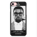 Coque iphone 7 plus et iphone 8 plus kanye west eleven paris life is a joke moustache Coque iphone 7 plus et iphone 8 plus kanye west eleven paris life is a joke moustache