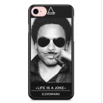Coque iphone 7 plus et iphone 8 plus lenny kravitz eleven paris life is a joke moustache Coque iphone 7 plus et iphone 8 plus lenny kravitz eleven paris life is a joke moustache