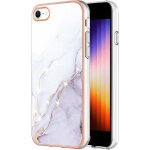 Coque pour iphone 7 / iphone 8, marbre motif design slim antichoc flexible bumper silicone case cover ...
