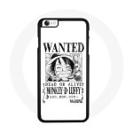 Coque iphone 7 one piece luffy coloriage