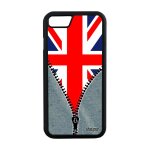Coque pour iphone 7 silicone drapeau union jack angleterre anglais foot de iphone 7