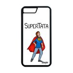 Coque iphone 7 plus en silicone super tata comique comics drole telephone personnalis� etui portable ...
