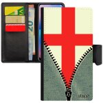 Coque pour iphone 7 plus simili cuir rabat portefeuille drapeau angleterre anglais jo jeans 4g rugby ...