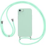 Coque iphone 8 / se 2020 / 7 / se 2022 4, 7 pouces silicone souple anti - choc avec cordon rglable tour ...