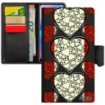 Coque iphone 8 cuir rabat portefeuille drapeau autriche autrichien 4g football jo foot housse jeux olympiques ...
