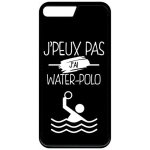 Coque iphone 8 + - j peux pas j ai water polo 2 - noir Coque iphone 8 + - j peux pas j ai water polo 2 - noir