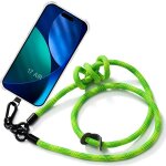 Coque pour iphone air, protection transparente antichoc avec cordon robuste vert d�tachable - e. f. connection ...
