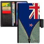 Coque pour iphone x cuir drapeau nouvelle zelande neo zelandais 4g jeans housse basket telephone jeux ...
