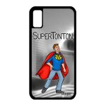 Coque iphone x silicone super tonton humour case bande dessin�e tpu drole bebe heros texte mobile humoristique ...
