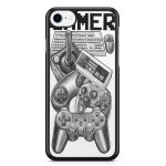 Coque pour iphone x et iphone xs gamer joystick platform consoles de jeux