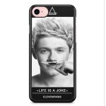 Coque iphone x et iphone xs niall horan eleven paris life is a joke moustache