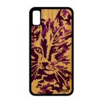 Coque iphone xr bois silicone chat telephone fr�ne chaton felin mignon art iphone xr