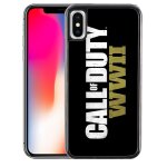 Coque pour iphone xr call of duty ww2 logo