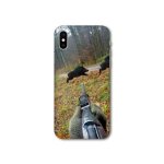 Coque pour iphone xr chasse peche