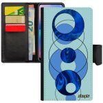 Coque iphone xr cuir rabat portefeuille porte cartes marbre pierre color motif texture geometrique design ...