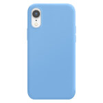 Coque pour iphone xr edition color skin en tpu avec int�rieur doux moxie bleu clair