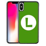 Coque pour iphone xr mario logo luigi