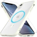 Coque pour iphone xr avec verre trempe, compatible avec magsafe, protection antichoc militaire etui de ... Coque pour iphone xr avec verre trempe, compatible avec magsafe, protection antichoc militaire etui de ...