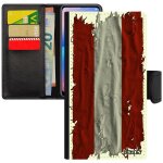 Coque pour iphone xs en cuir drapeau autriche autrichien tissu jo housse a clapet jeux olympiques football ...