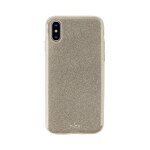 Coque pour iphone xs max rigide puro dor�e avec strass