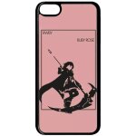 Coque pour ipod touch 6 - rwby rose - noir
