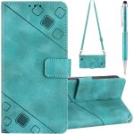 Coque pour ipod touch 7 / 6 / 5 avec cordon, rglable lanyard housse rabat portefeuille cuir etui, slim ... Coque pour ipod touch 7 / 6 / 5 avec cordon, rglable lanyard housse rabat portefeuille cuir etui, slim ...