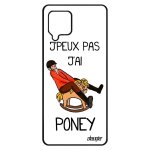 Coque j'peux pas j'ai poney samsung galaxy a42 silicone smartphone equitation drole housse telephone ...
