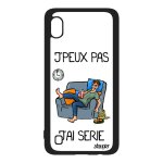 Coque j'peux pas j'ai s�rie samsung a10 silicone jpeux etui case television drole solide humour bande ...