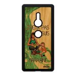 Coque j'peux pas j'suis marraine sony xperia xz2 bois silicone comique humour original texte case mobile ...