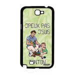 Coque j'peux pas j'suis tonton samsung note 2 silicone housse drole jpeux tpu comique naissance fille ...