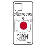 Coque j'peux pas j'vais au japon pour samsung a42 silicone rugby jo coupe du monde motif foot etui smartphone ...