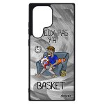 Coque j'peux pas y'a basket pour samsung s23 ultra silicone texte nba aluminium je tpu etui humour antichoc ...