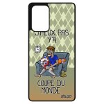 Coque j'peux pas y'a coupe du monde pour galaxy a72 silicone personnalis� etui drole rugby je telephone ...