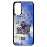 Coque j'peux pas y'a foot pour m13 silicone personnalis� etui humour supporter jpeux telephone antichoc ...
