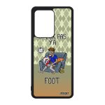 Coque j'peux pas y'a football samsung galaxy s20 ultra silicone bd supporter noir jpeux foot texte housse ...
