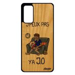 Coque j'peux pas y'a jo pour galaxy s20 fe en bois naturel silicone 4g etui je gris sport drole athletisme ... Coque j'peux pas y'a jo pour galaxy s20 fe en bois naturel silicone 4g etui je gris sport drole athletisme ...