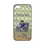 Coque j'peux pas y'a jo iphone 5 5s se silicone 16 go vert je humour supporter jpeux athletisme texte ...