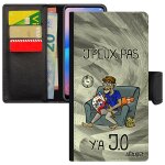Coque j'peux pas y'a jo pour samsung note 10 cuir rabat portefeuille bande dessinée gris etui jpeux humour ... Coque j'peux pas y'a jo pour samsung note 10 cuir rabat portefeuille bande dessinée gris etui jpeux humour ...