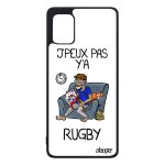 Coque j'peux pas y'a rugby a31 silicone personnalis� motif jpeux drole je noir blanc bande dessin�e case ...