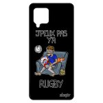 Coque j'peux pas y'a rugby a42 silicone jpeux unique humoristique etui portable humour aluminium drole ...