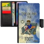 Coque j3 2015 silicone j'peux pas y'a foot texte supporter je case comique smartphone original etui dessin ...