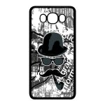 Coque j7 2016 silicone moustache noir et blanc chapeau melon tag samsung galaxy j7 2016 Coque j7 2016 silicone moustache noir et blanc chapeau melon tag samsung galaxy j7 2016
