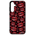 Coque levres s23 fe silicone personnalis� fantaisie colore femme etui telephone housse smack rouge bouche ...