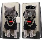 Coque pour lg aristo 5 / lg k31, etui en cuir pu portefeuille housse coque avec 360 degres silicone antichoc ...