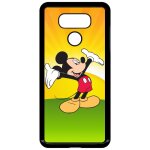 Coque lg g6 - disney mickey - noir