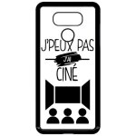 Coque lg g6 - j peux pas j ai cin 1 - noir