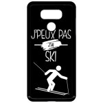 Coque lg g6 - j peux pas j ai ski 2 - noir