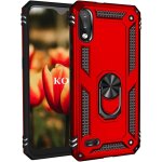 Coque pour lg k22, double couche renforcee defense militaire anti - chute bumper tpu silicone antichoc ...