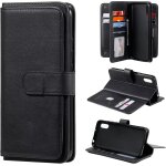 Compatible avec coque lg k22, portefeuille etui [fentes pour cartes] fermeture magntique pu cuir etui ...