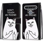 Coque pour lg k61, etui en cuir pu portefeuille housse coque avec 360 degres silicone antichoc protection ...